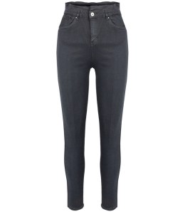 Wygodne elastyczne spodnie JEANSY SKINNY FIT kolorowe Eleganckie ROSE (Szary)