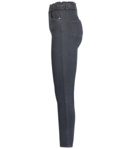 Wygodne elastyczne spodnie JEANSY SKINNY FIT kolorowe Eleganckie ROSE (Szary)