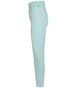 Wygodne elastyczne spodnie JEANSY SKINNY FIT kolorowe Eleganckie ROSE (Zielony)