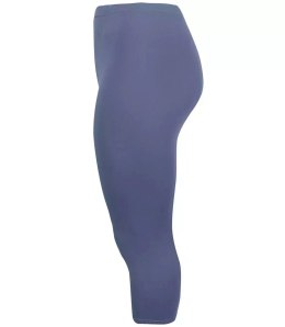 Klasyczne legginsy bezszwowe 3/4 plus size (Fioletowy)