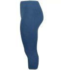 Klasyczne legginsy bezszwowe 3/4 plus size (Niebieski)