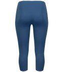 Klasyczne legginsy bezszwowe 3/4 plus size (Niebieski)